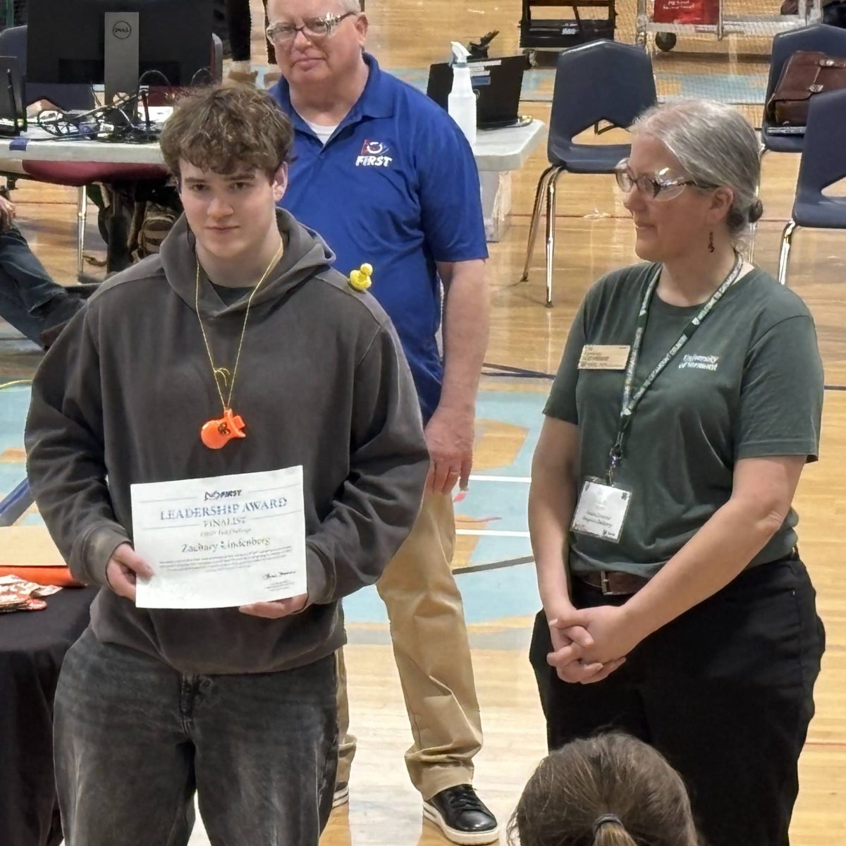 Zachary Lindenberg Honored as a FIRST Leadership Award&nbsp;Finalist